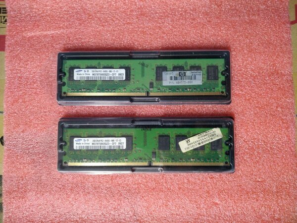DDR2 Samsung 2GB 6400 800Mnz Чипы sec