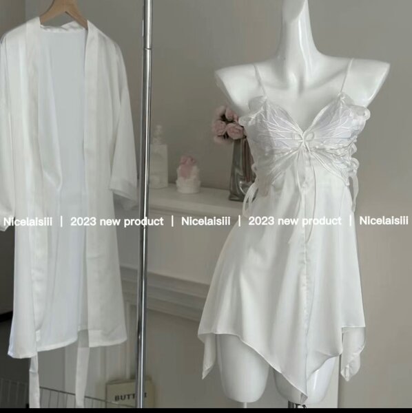 пеньюарь с халатом