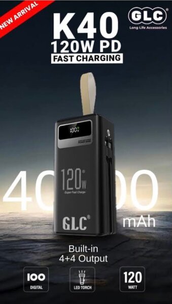 K40 power bank/40000mAh fast pd power bank