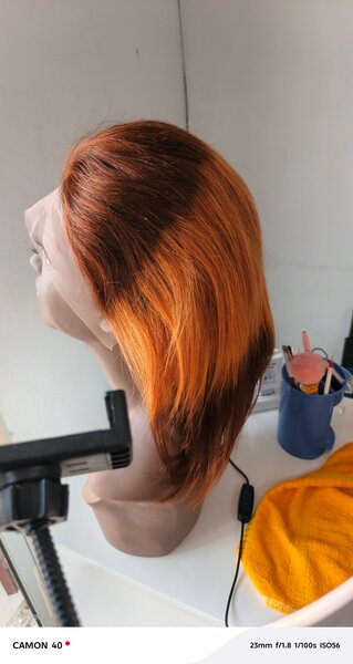 Perruque frontal Human hair 16