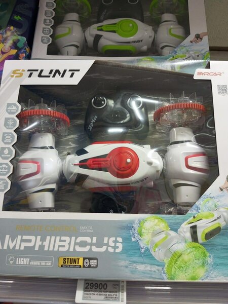 Voiture Télécommandée Amphibie