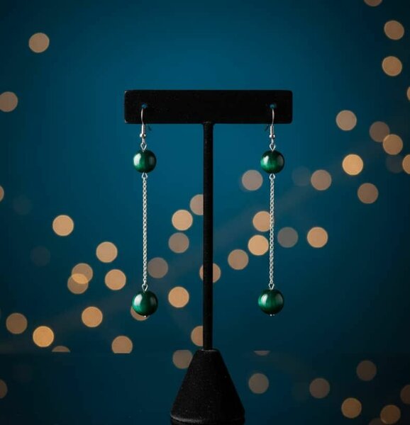 Boucles d'oreilles pendantes élégantes