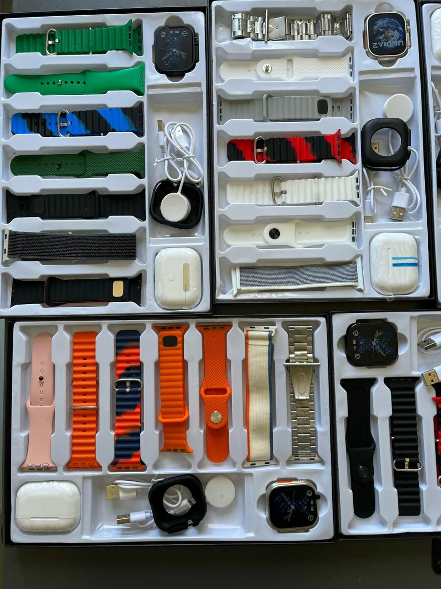 Airpods, smart watches all set