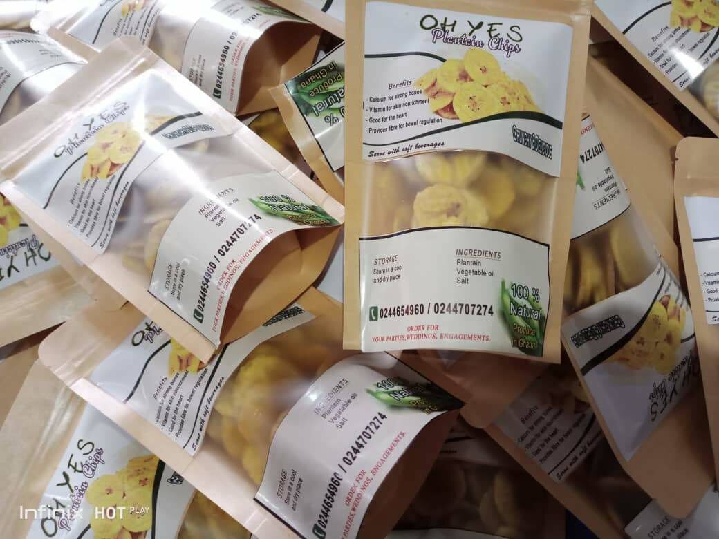Oh Yes Plantain Chips