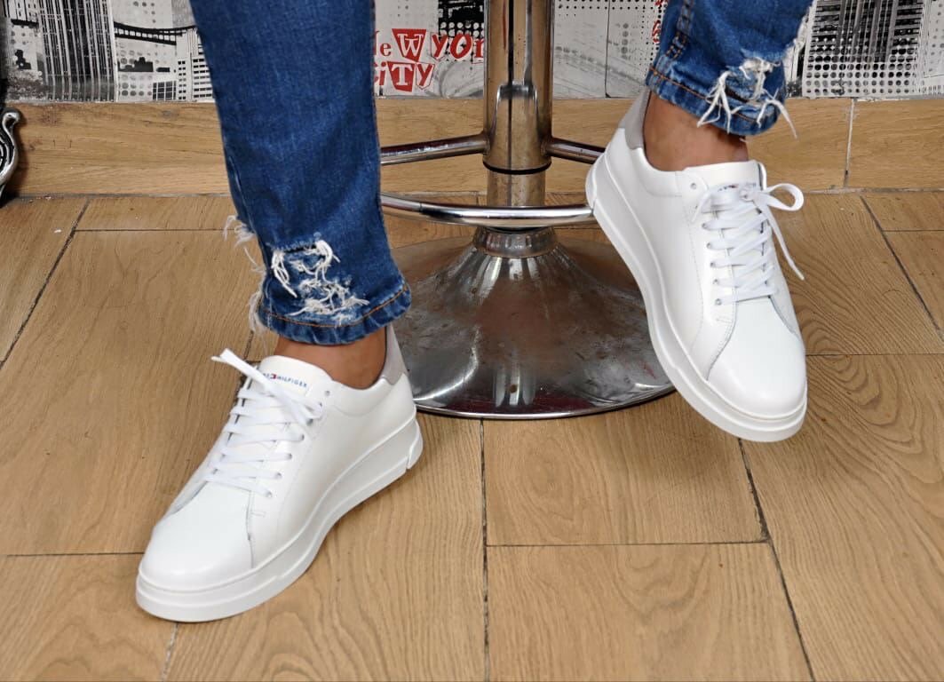 Sneakers en cuir élégants pour hommes