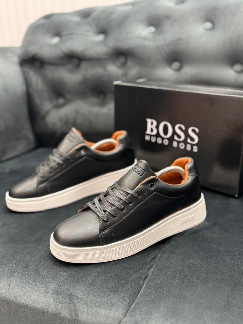 Sneakers en cuir élégants