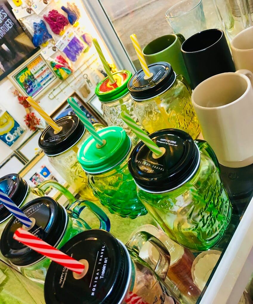 Glass/Plastic cups as gift