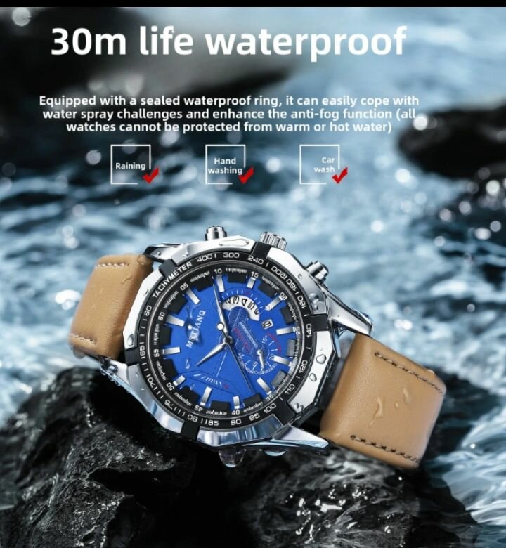 Montre Homme Étanche Sport