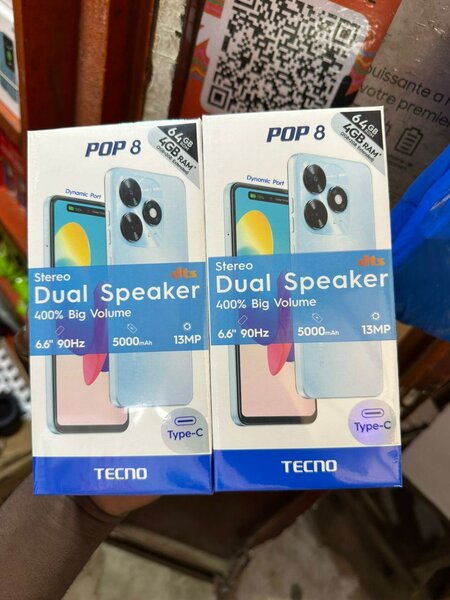 Tecno pop 8