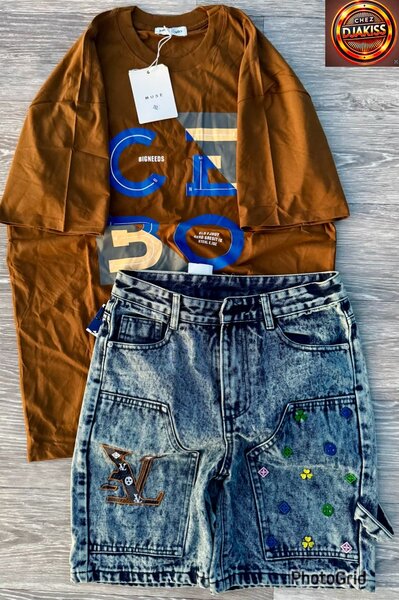 Ensemble T-shirt et Short Stylé