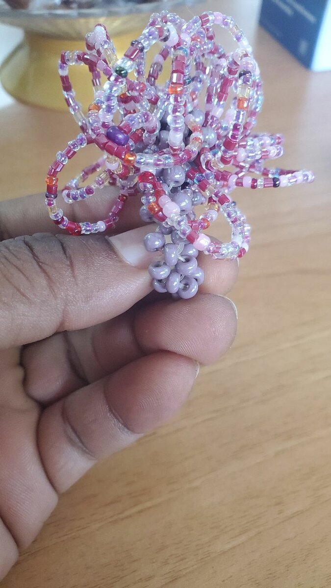 Bague en perles d'occasion