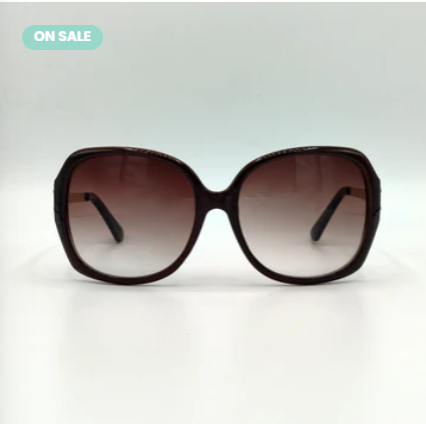 Fendi Golden Side Brown Women Sunglasses