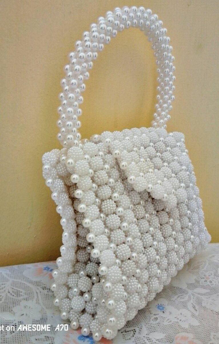 Handmade Beaded Handbag