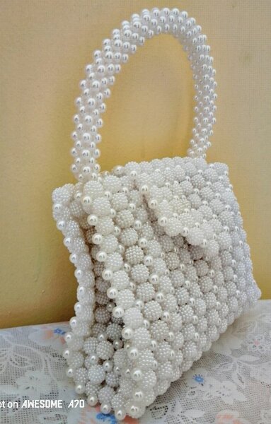 Handmade Beaded Handbag