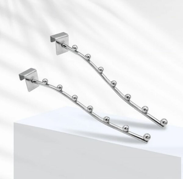 Lot de 5 crochet cintre mural