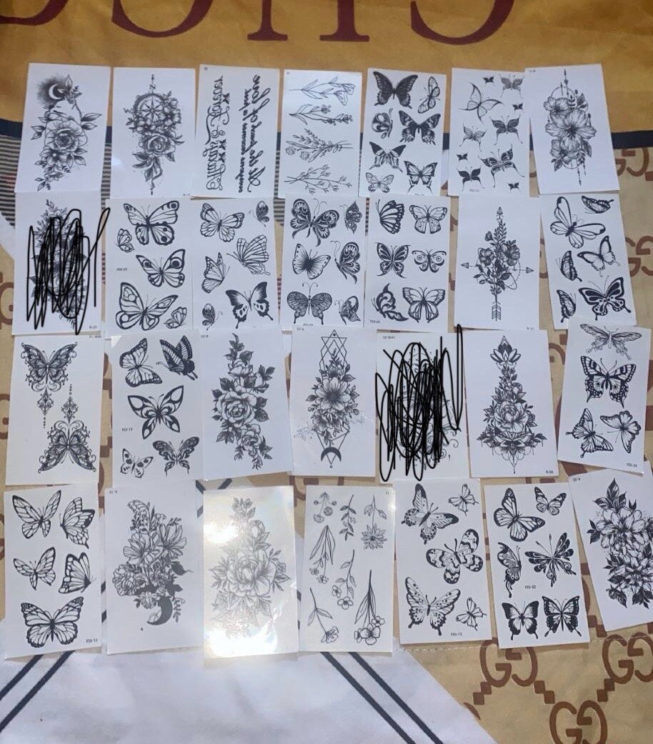 Tatouages Temporaires Variés