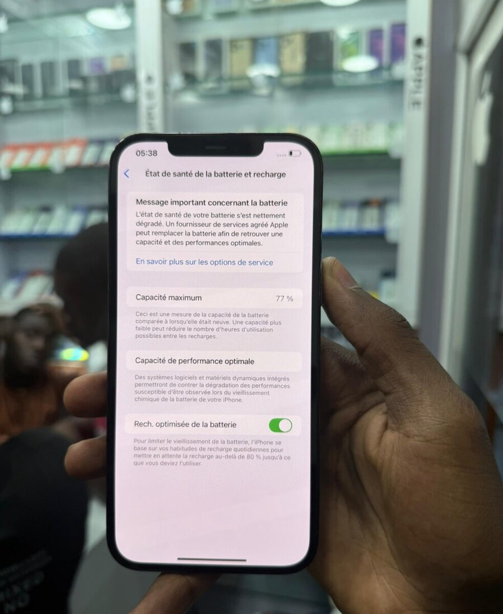 iPhone 12 Pro Max Bleu