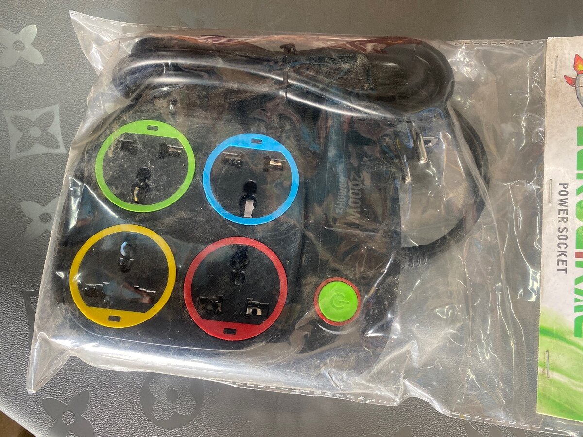 Colorful Power Strip