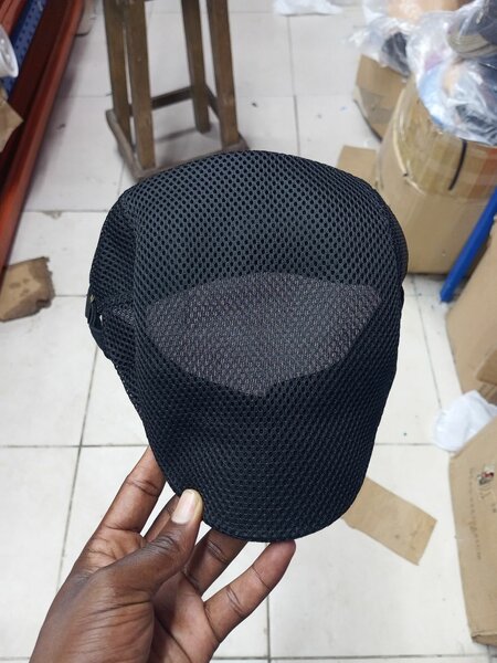 Casquette à filet respirant noire