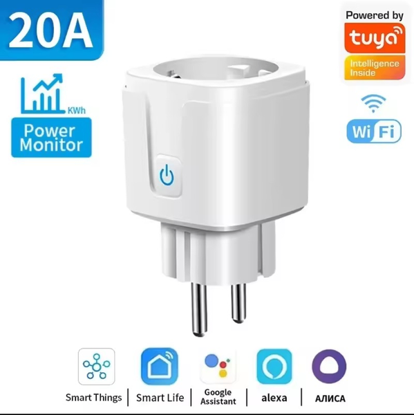 Prise intelligente WiFi 20A