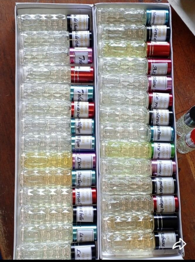 Ensemble de mini parfums