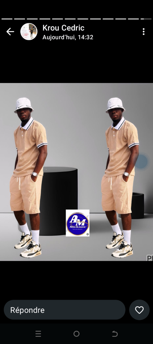 Tenue de Sport Décontractée Homme