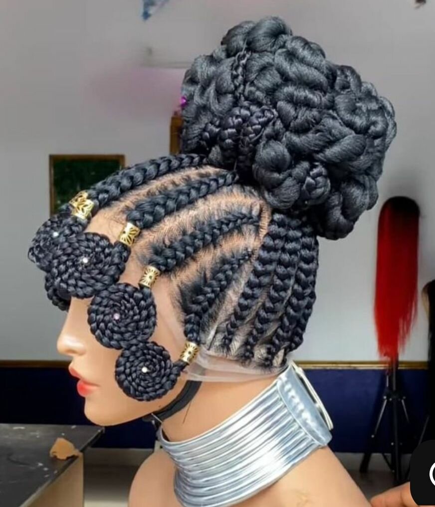 Perruque en tresses africaines