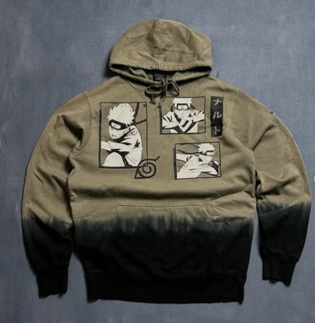 Naruto hoodie size : M