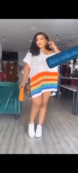 Ladies crocheting dress available