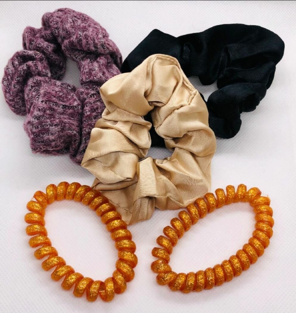 Hair Accessories Ponies- 6 Pack Minimum @ 140