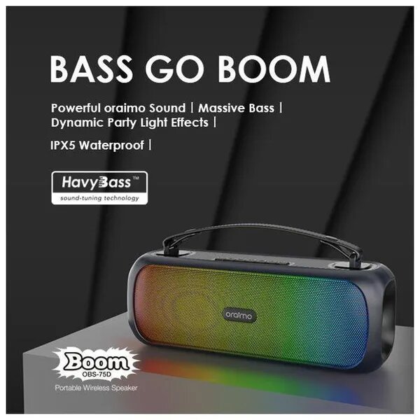 oraimo Boom 30W Wireless Speaker