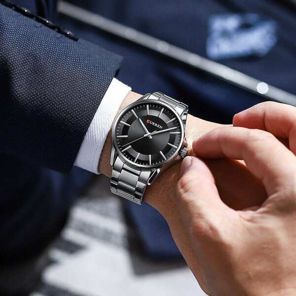 Curren men chain watch