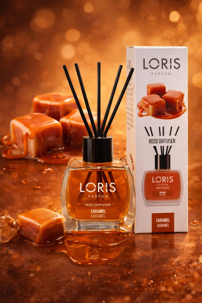 Diffuseur à bâtonnets caramel