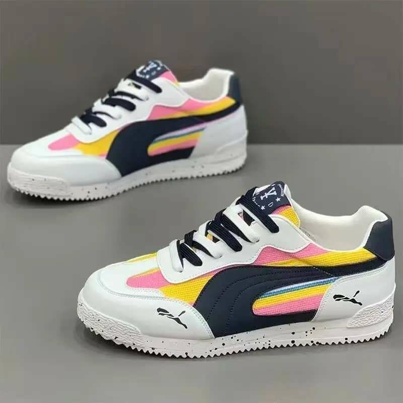 Baskets colorées tendance