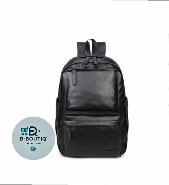 Sac à dos en cuir élégant