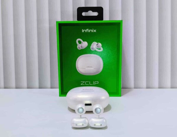 Écouteurs Infinix ZClip blancs