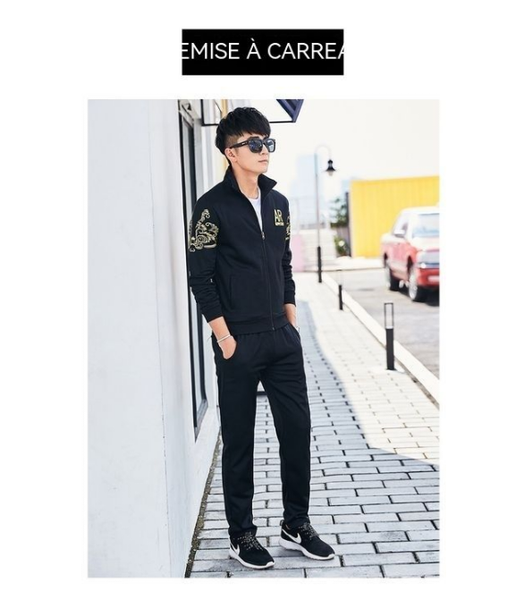 Ensemble de jogging élégant homme