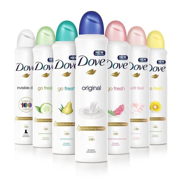 Dove Déodorant Spray Assortiment