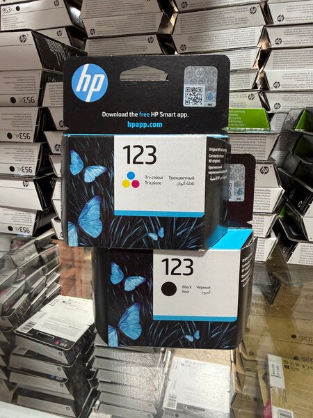 Cartouche HP 123 Noir et Couleur