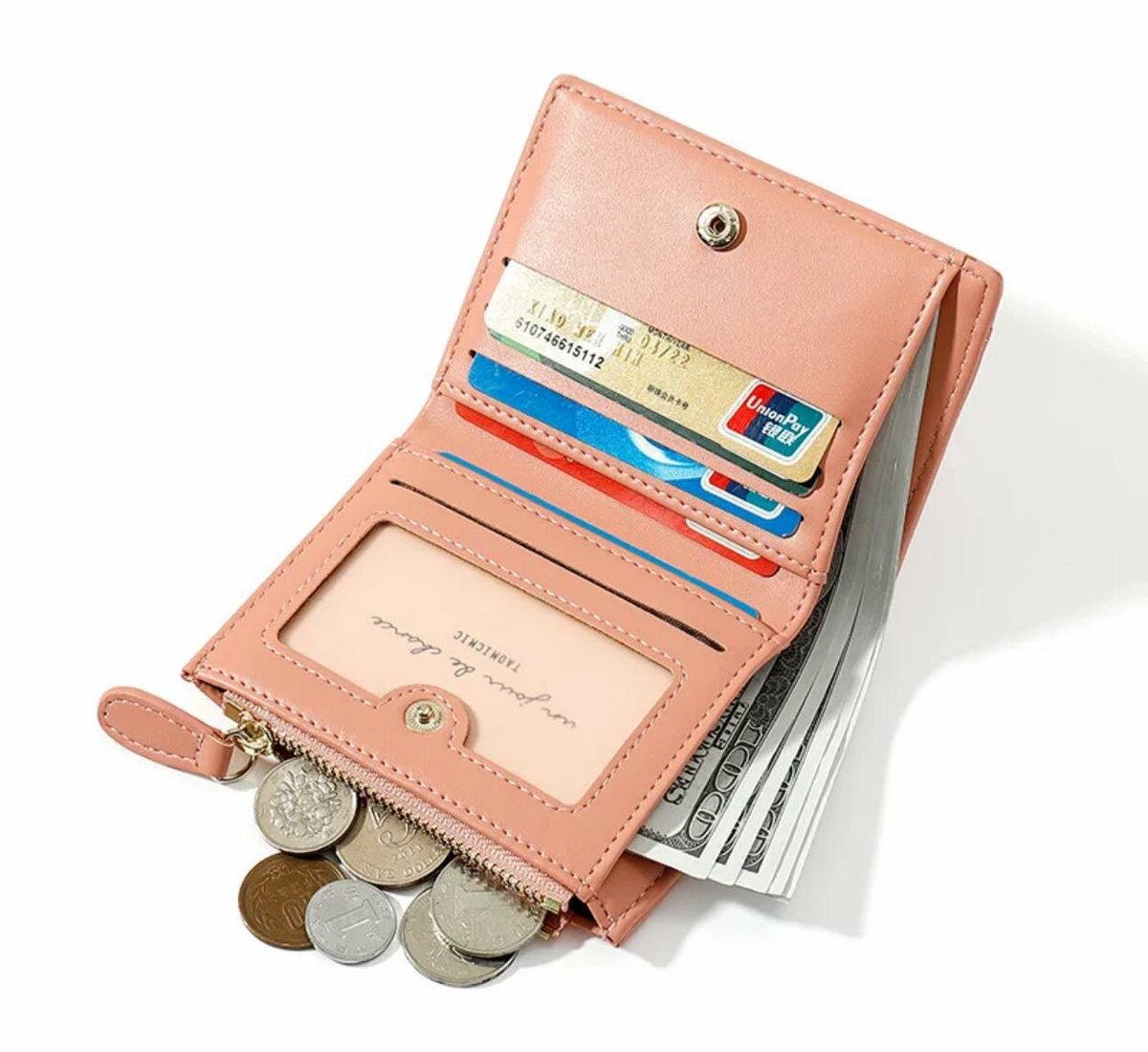 portefeuilles en cuir croco