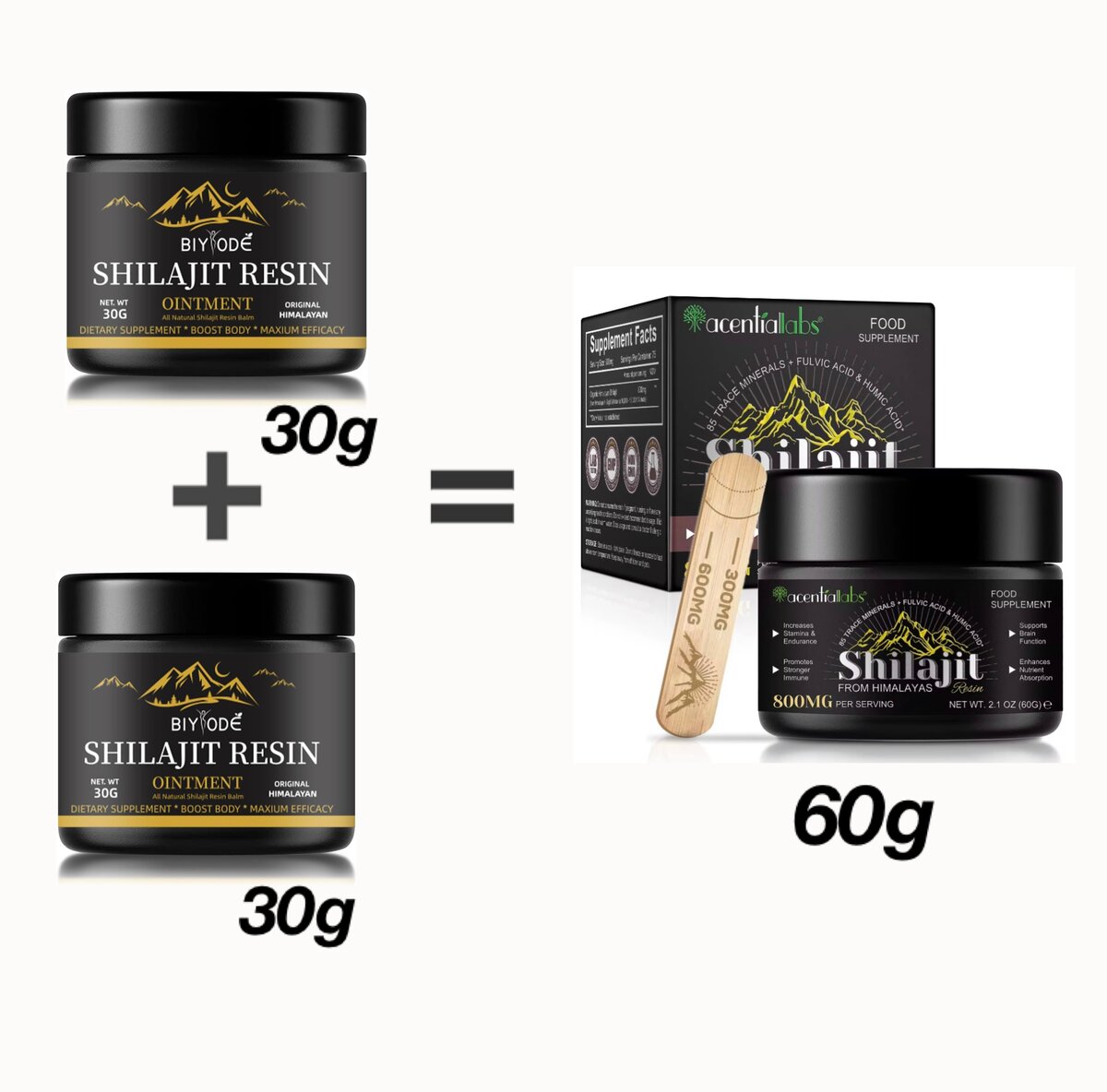 Résine de Shilajit des Himalayas