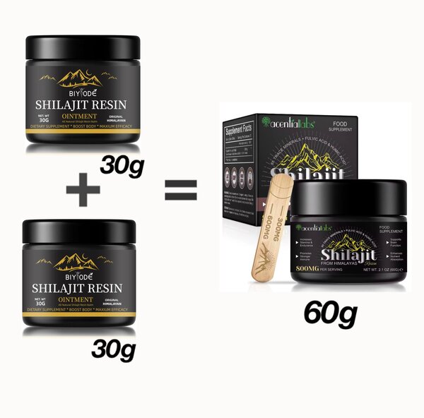 Résine de Shilajit des Himalayas