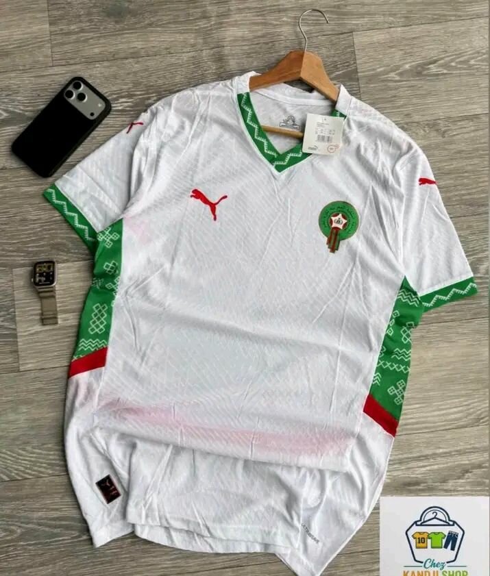 Maillot de l'équipe du Maroc