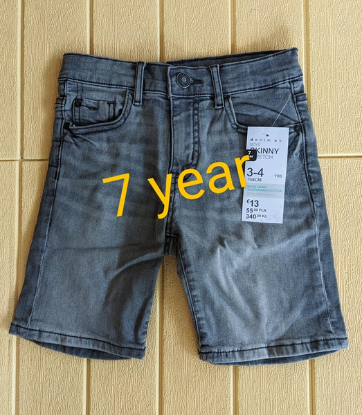 KIDS DENIM SHORTS