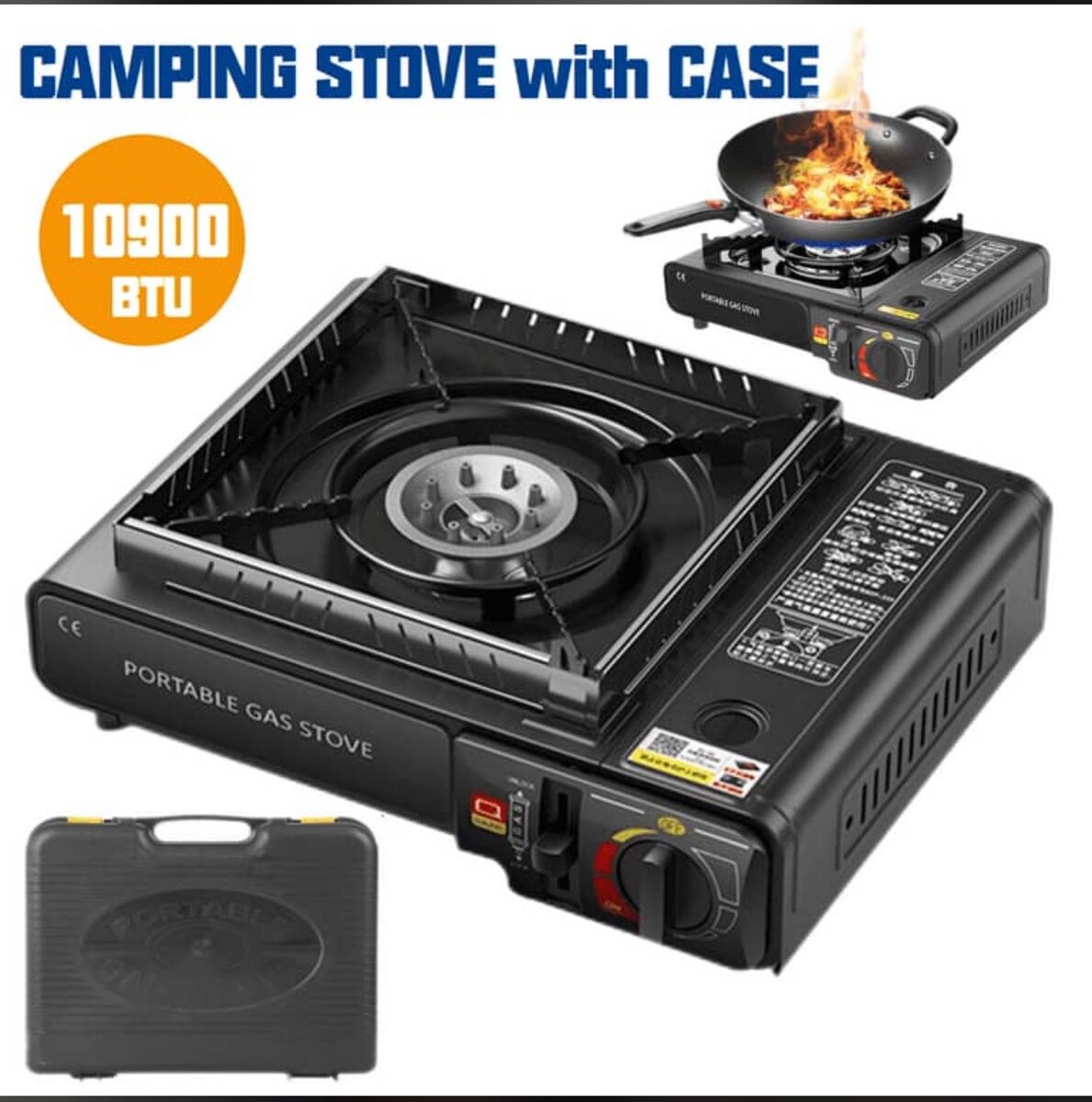 Portable Gas stove and suitcase