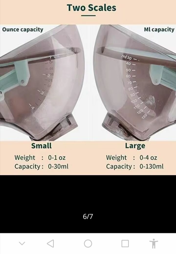 Wow Adjustable Mueasuring Cup Versatile Usage to measure dry