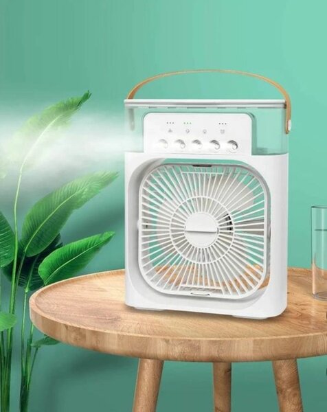 Air cooler mini rechargeable fan