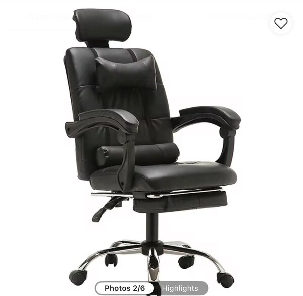 Chaise de bureau ergonomique