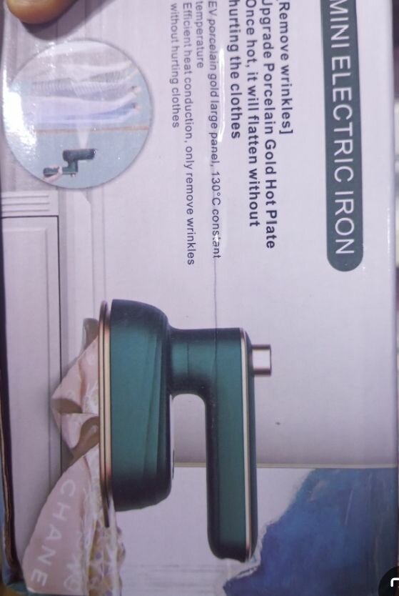 Mini Fer à Repasser Électrique