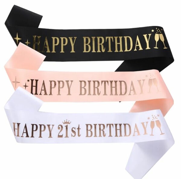 Écharpe Anniversaire Fille